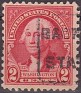 United States - 1932 - Characters - 2 ¢ - Red - Estados Unidos, Characters - Scott 707 - President George Washington (22/1/1732-14/12/1799) - 0